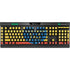 Ethiopia Flag Distressed K95 RGB PLATINUM Mechanical Gaming Keyboard Skin